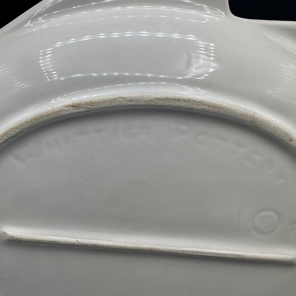Fish Shaped Ceramic Platter Whittier Pottery USA 1979 Vintage 11in - Picture 7 of 10
